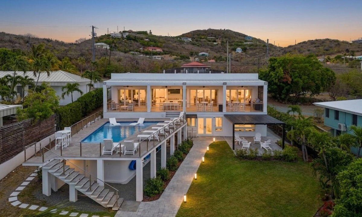 Cotton Valley House | RamSea Pointe 2 St. Croix Brand-New Luxury Waterfront Estate with Pool Sleeps 22