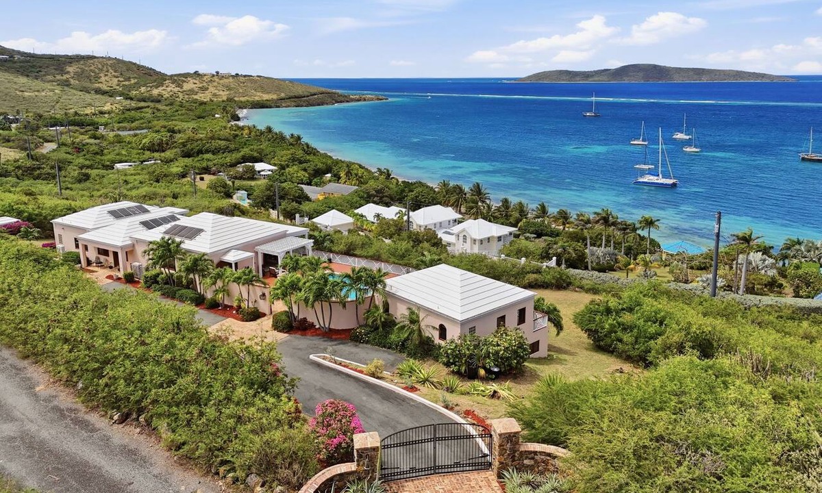 Slob House | Villa Amarante, St. Croix, Luxury 5 bed 4 bath Stunning Views Walk to Yacht Club