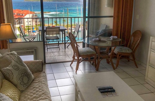 Red Hook Apartment | Blue Ocean Breeze with breath taking views of our beautiful blue ocean.