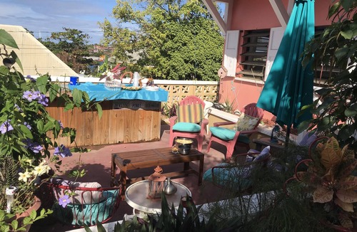 Estate East Street Apartment | Downtown Christiansted 2BR/1BA in iconic Coff House villa with panoramic views