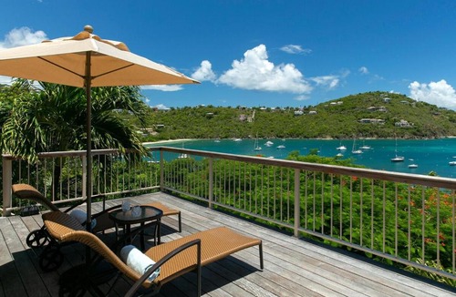 Estate Chocolate Hole and Great Cruz Bay Apartment | Royal villa at ocean level with incredible views