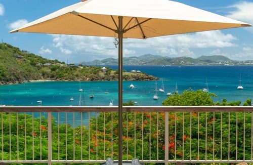 Estate Chocolate Hole and Great Cruz Bay Apartment | Royal villa at ocean level with incredible views