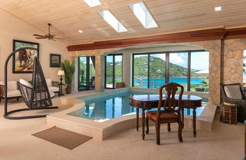 Estate Chocolate Hole and Great Cruz Bay Apartment | Royal villa at ocean level with incredible views