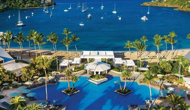 Bay Vista 3BR Villa at Westin St. John – Caribbean Luxury in Cruz Bay