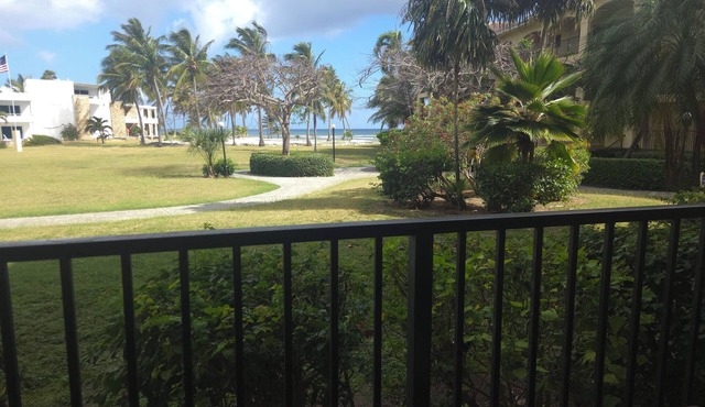 BEACH FRONT! Island Oasis-Luxury condo at Pelican Cove in Christiansted