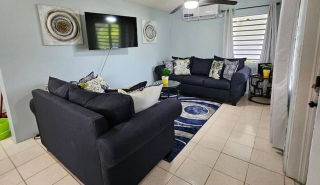 Charming Sunny Isle Escape, Private Patio, Office and Smart TVs in Every Room! in Christiansted
