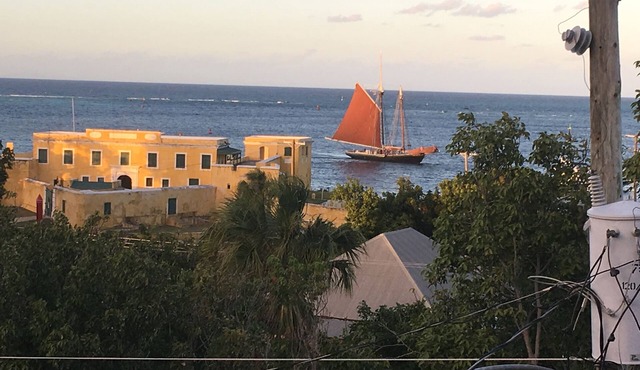 Downtown Christiansted 2BR/1BA in iconic Coff House villa with panoramic views in Christiansted