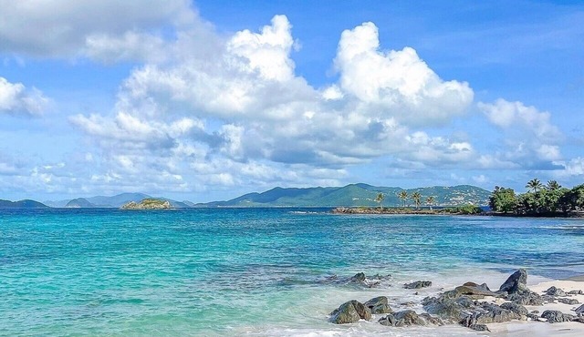 Island time on Sapphire Beach- Paradise! in St Thomas