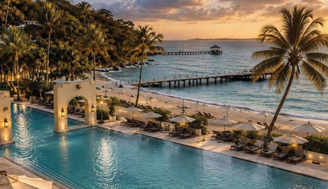 Marriott's Beachfront Frenchman's Cove Resort + Resort Amenities Included in Charlotte Amalie