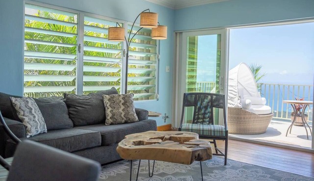 Noella Mountain Top Villa | Views, Pool & Jeep options in St. Thomas