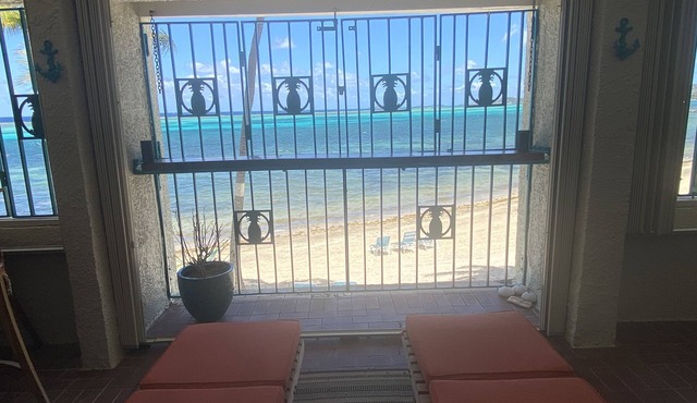 Oceanfront Sugar Beach Condo in Christiansted