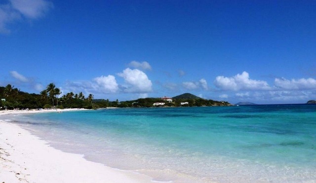 Sapphire Paradise at Sapphire Beach! Just a few steps away from sand and surf. in St. Thomas